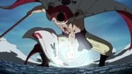 A snapshot of Whitebeard from the anime (Image via Toei Animation)